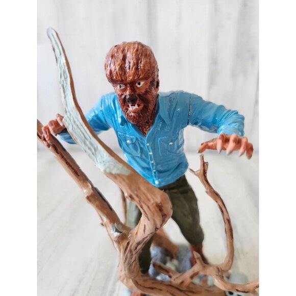 Playing mantis wolfman wolverine Channing 1999 figurine statue kit vintage Hallo - Picture 2 of 8
